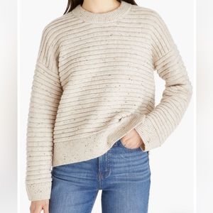 NWT! Madewell Donegal Elsmere Pullover Sweater. Size Large.